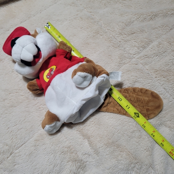 Bucee Beaver Hand Puppet Buc-ee's Gas Station Beaver Plush Texas Truck Stop - Picture 6 of 7